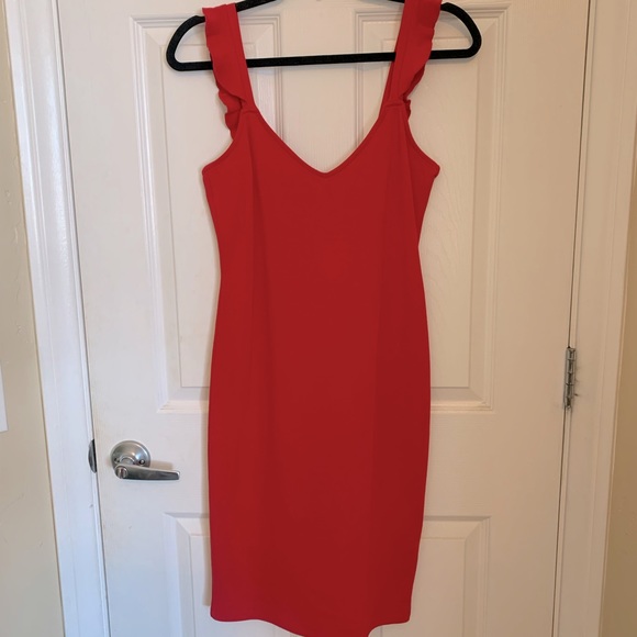 Mini Bodycon Dresses With Ruffle Sleeves - 2 for 1 NWT - Picture 3 of 4